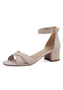 Tamaris Damen Sandalette 1-28226-42-418 Frauen Schuhe vegan Beige
