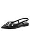 Tamaris Leder Slingpumps Damen 1-29410-42-001 Frauen Schuh Schwarz