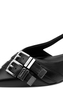 Tamaris Leder Slingpumps Damen 1-29410-42-001 Frauen Schuh Schwarz