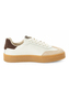 Tamaris Damen Leder Sneaker 1-23733-46-412 Frauen Schuhe Low Top Beige/Leopard