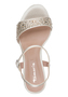 Tamaris Damen Sandalette 1-28313-46-289 Frauen Schuhe Stiletto Pearl Glam 