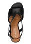 Tamaris Damen Leder Sandalette 1-28316-44-001 Frauen Schuhe elegant schwarz