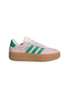Adidas Damen VL COURT BOLD Plateau Sneaker Frauen Schuh JP6916 Rosa/Gr�n