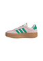 Adidas Damen VL COURT BOLD Plateau Sneaker Frauen Schuh JP6916 Rosa/Gr�n