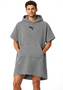 Puma Unisex Badeponcho Poncho mit Kapuze Strand Sauna 660009