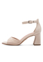 Tamaris Damen Sandalette 1-28318-46-251 Frauen Schuhe elegant Textil beige