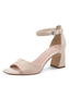 Tamaris Damen Sandalette 1-28318-46-251 Frauen Schuhe elegant Textil beige