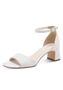 Tamaris Leder Sandalette Damen 1-28347-46-117 Frauen Schuhe elegant wei�