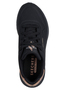 Skechers Damen Uno Lite Shimmer Along Sneaker  177291 BBK Black