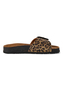 Tamaris Damen Leder Pantolette 1-27501-46-360 Frauen Schuhe Leopard