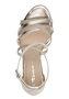 Tamaris Sandalette Damen 1-28382-42-957 Frauen Schuhe Stiletto Platinum