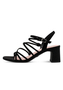 Tamaris Damen Leder Sandalette 1-28325-42-001 Frauen Schuhe elegant Schwarz