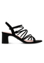 Tamaris Damen Leder Sandalette 1-28325-42-001 Frauen Schuhe elegant Schwarz