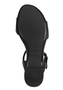 Tamaris Leder Sandalette 1-28250-42-001 Damen Frauen Schuhe Blockabsatz Schwarz