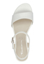 Tamaris Leder Sandalette 1-28250-42-100 Damen Frauen Schuhe Blockabsatz Wei�