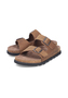 Rieker Herren Pantolette flach Pantoletten 21190-26 Brown