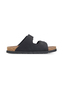 Rieker Herren Pantolette flach Pantoletten 21190-00 Black