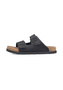 Rieker Herren Pantolette flach Pantoletten 21190-00 Black