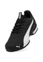 Puma Herren Electro SL Sneaker Turnschuhe 313092 04 Black-White-Puma Silver 