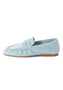 Tamaris Damen Leder Moccassin 1-24205-46-880 Frauen Schuhe Slipper Hellblau