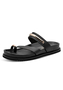 Tamaris Leder Pantolette Damen 1-27415-46-001 Frauen Schuhe Footbed Schwarz