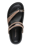 Tamaris Leder Pantolette Damen 1-27415-46-341 Frauen Schuhe Footbed Beige