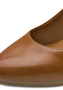 Tamaris klassische Leder Pumps 1-22433-41-440 Damen Schuhe Blockabsatz braun