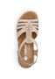 Rieker Damen Riemchensandalen 66201-62 Beige