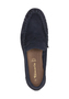 Tamaris Damen Leder Moccassin 1-24205-46-805 Frauen Schuhe Slipper Dunkelblau