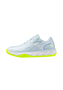 Mizuno WAVE ENFORCE COURT CC Tennisschuhe Damen Sandplatz 61GC243620 Blau Gelb 