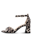 Tamaris Damen Sandalette 1-28318-46-360 Frauen Schuhe elegant Textil Leopard