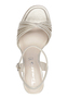 Tamaris Damen Sandalette 1-28324-42-179 Frauen Schuhe elegant Silber 