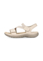 Rieker Damen Riemchensandalen Trekkingsandale Sandalen 64870-62 Beige