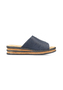 Rieker Damen Pantoletten Slipper 62905-14 Blau