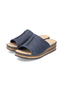 Rieker Damen Pantoletten Slipper 62905-14 Blau