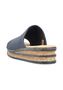 Rieker Damen Pantoletten Slipper 62905-14 Blau