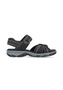 Rieker Damen Trekkingsandalen Sandalen 68851-02 Schwarz