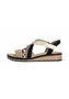 Rieker Damen Keilsandaletten Sandalen V3663-92 Frauen Schuhe Sandale Keilabsatz