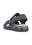 Rieker Herren Trekkingsandale 26455-00 Sandalen Schuhe Sommer Trekking Schwarz