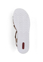 Rieker Damen Riemchensandalen V0613-90 Frauen Sandale Keilabsatz Rosa