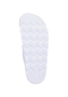 Rieker Damen Pantoletten V3190-80 Fu�bettpantolette Frauen Leder Wei� 