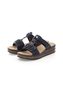 Rieker Damen Pantoletten 62936-14 Keilabsatz Slipper Blau