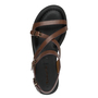 Tamaris Damen Leder Sandalette 1-28231-46-304 Frauen Schuhe Braun
