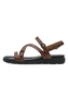 Tamaris Damen Leder Sandalette 1-28231-46-304 Frauen Schuhe Braun