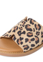 Tamaris Damen Leder Pantolette 1-27136-44-360 Frauen Schuhe Mule Leopard