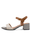 Tamaris Damen Sandalette 1-28249-42-430 Frauen Schuhe Vegan Beige
