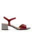 Tamaris Damen Sandalette 1-28249-42-590 Frauen Schuhe Vegan Rot