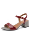 Tamaris Damen Sandalette 1-28249-42-590 Frauen Schuhe Vegan Rot