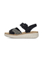 Rieker Damen Keilsandaletten Sandalen Ultraleicht 69260-00 Black 