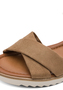 Tamaris Sandalette Damen 1-28116-44-400 Frauen Schuhe Keilabsatz Beige 